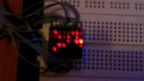 Bank and memory LED map together on ZX Spectrum I