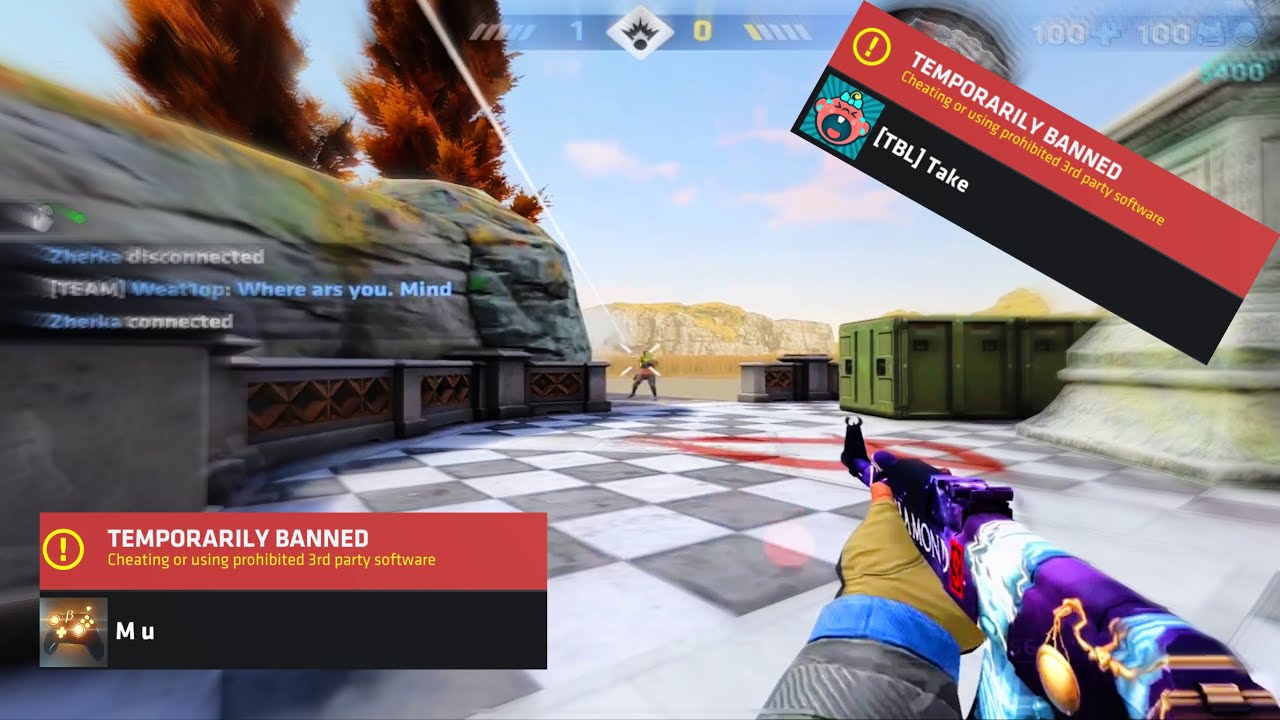 i BANNED Elite 36 + His party in Critical Ops