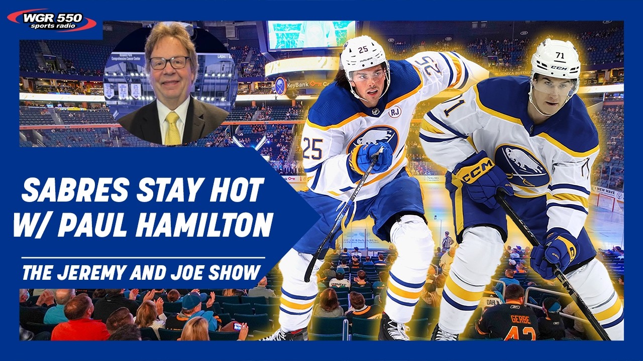 Sabres THUMP Penguins 5-1; Tied for Atlantic Lead w/ Paul Hamilton | The Jeremy and Joe Show