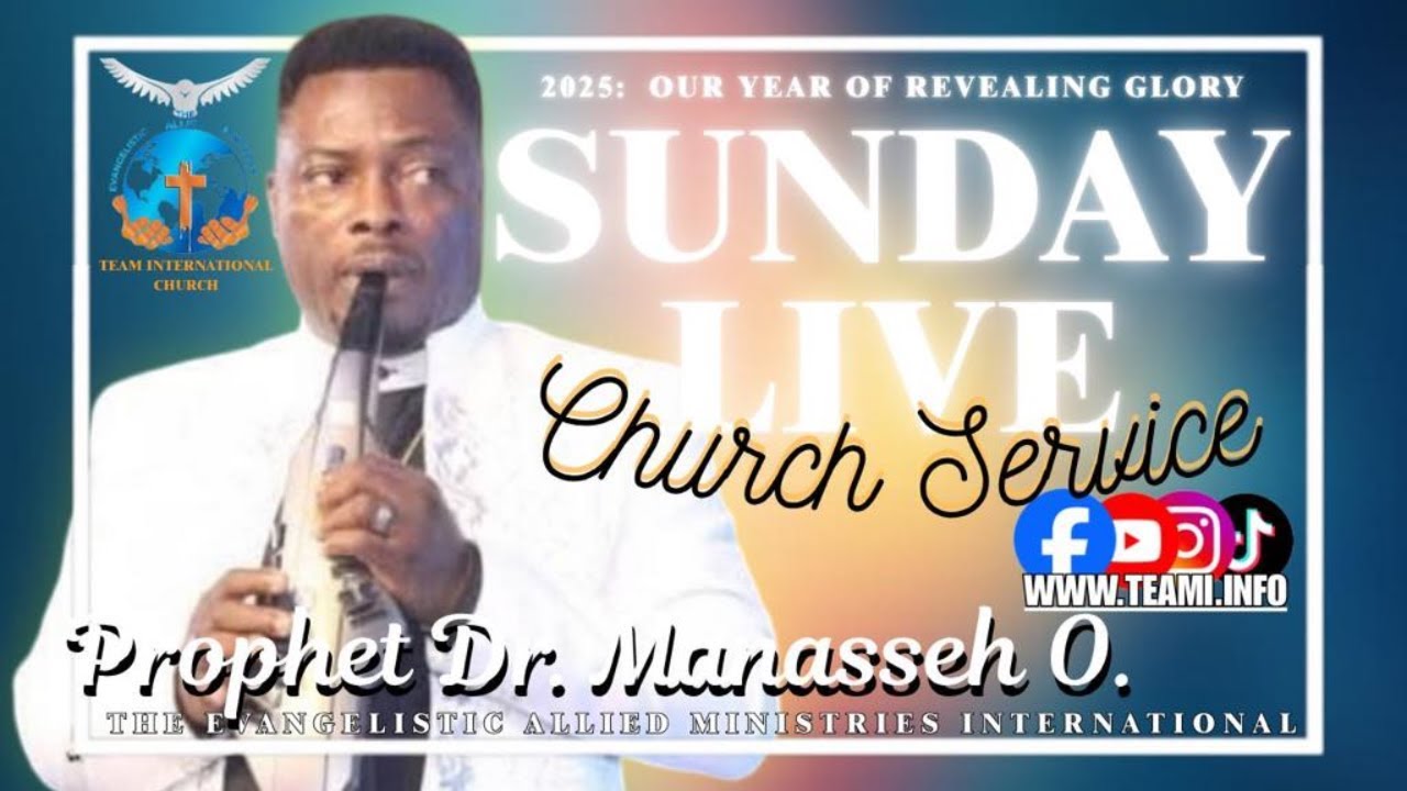 Sunday Live || Prophet Dr. Manasseh. O || 6/1/2025