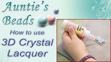 Karla Kam - How To Use 3D Crystal Lacquer