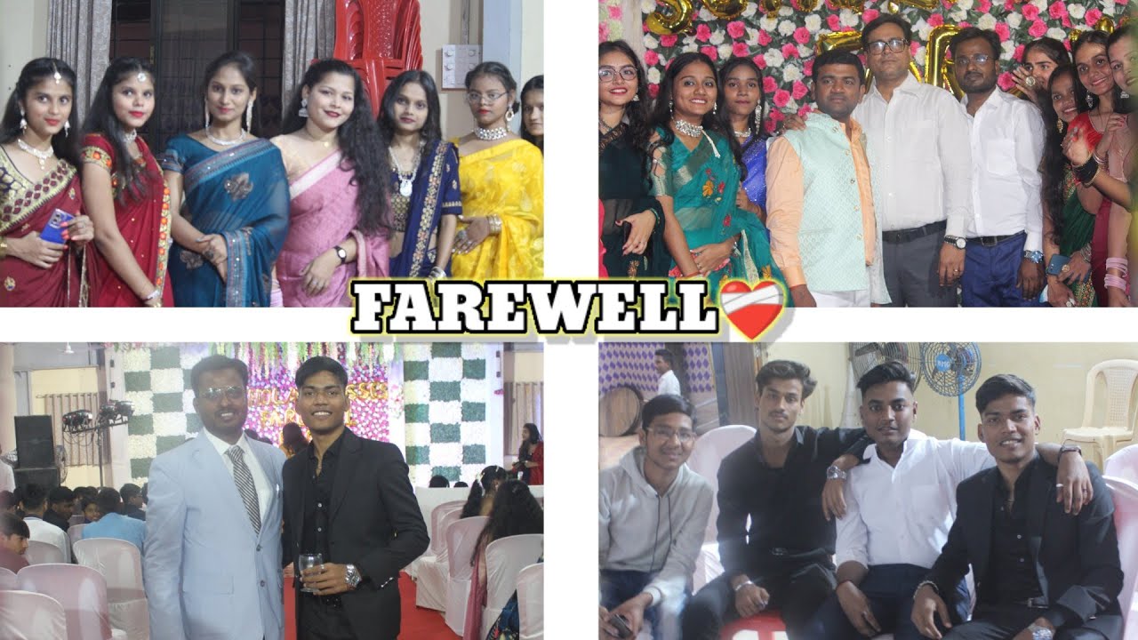 FAREWELL VLOG 2023 ️‍🩹 | 12th Standard || RITIK.M || - YouTube