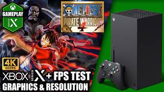 One Piece Pirate Warriors 4 - Xbox Series X Gameplay + FPS Test