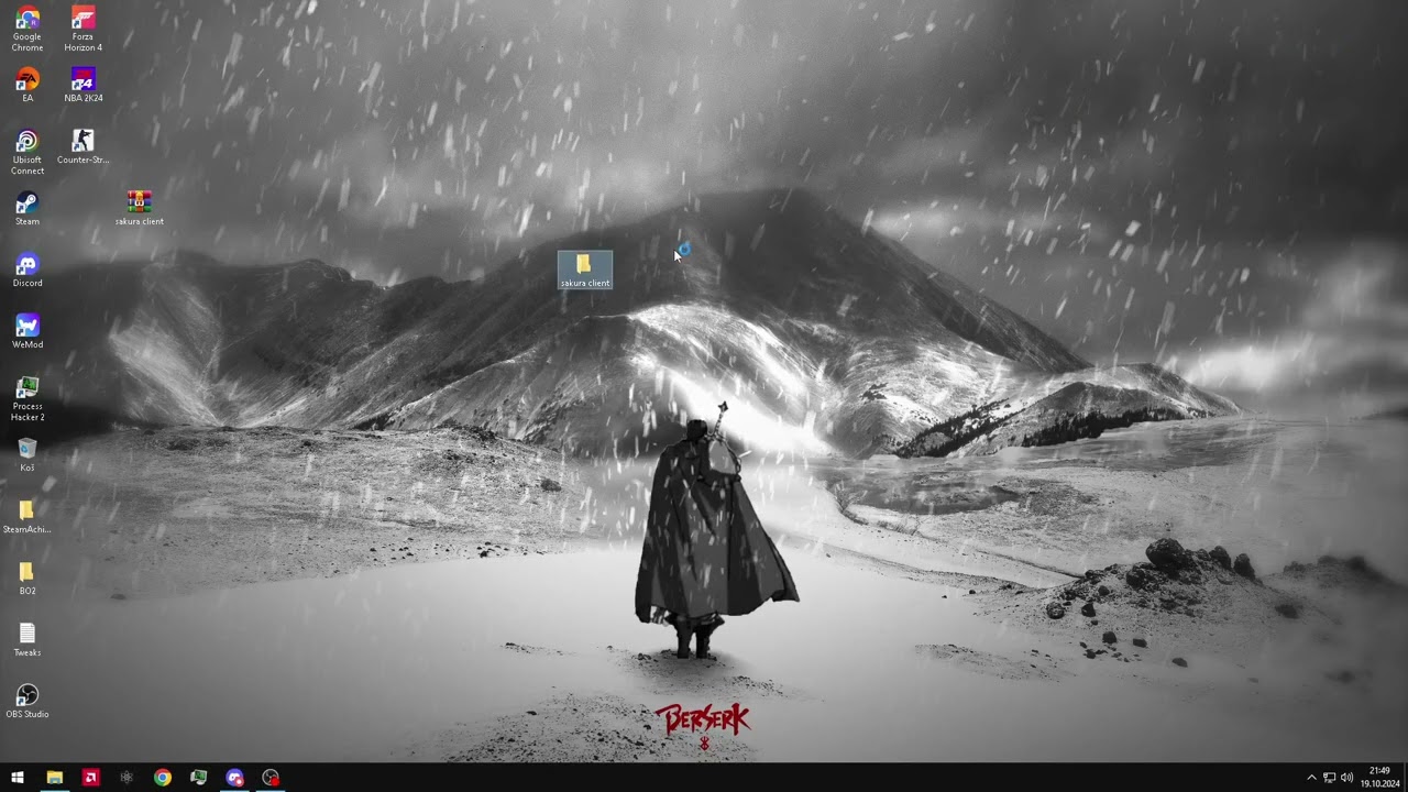 Counter Strike 1.6 Sakura Client Wallhack,Aimbot,HNS hack,Steamid spoof