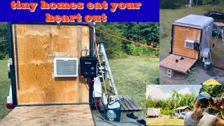 The Quickest, Cheapest 5 x 8 Trailer Conversion on YouTube? / Tiny home / 3 Star Hotel