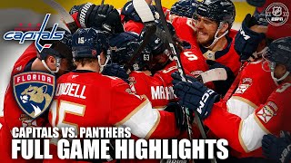 HISTORY FOR MARCHAND🚨 Washington Capitals vs. Florida Panthers Full Game Highlights | NHL on ESPN