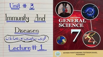 Grade 7 Unit 3 Immunity and Diseases Lesson Lecture 1 #generalscience #science #grade7