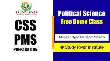 Political Science with Sir Nadeem Shirazi (Demo Class)