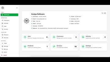 GRX Garage Management Software Demo | Job Cards, Billing & Inventory