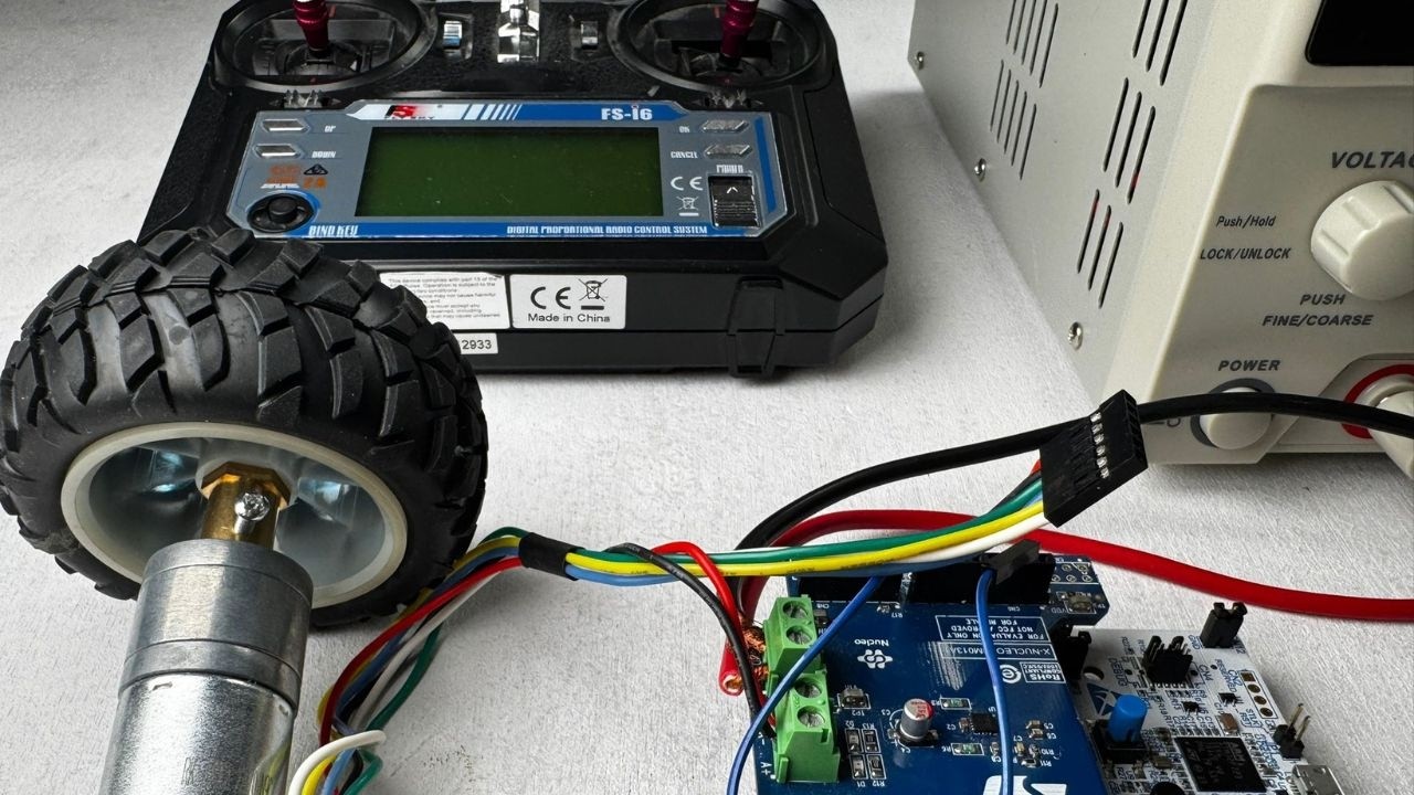 DC Motor Controller with RC Joystick P10/1: Introduction - YouTube