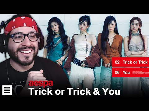 Reaction to aespa 에스파 Trick or Trick & You (Official Audio)