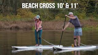 TAHE Beach 10' & 11' Cross Tough-Tec Paddle Boards