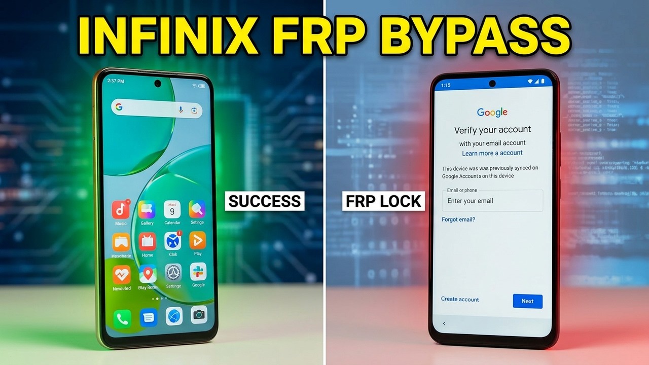 NEW All Infinix FRP Bypass 2026 | Google Account Remove Android 13/14/15 (All Models)
