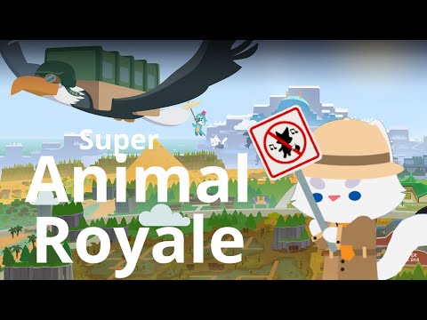 #СуперВыживание в Super Animal Royale! Эпическая битва за господство в животном мире!