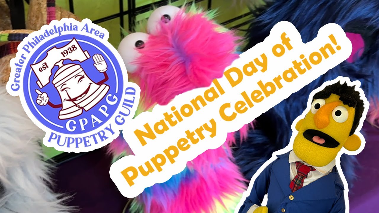 Празднование Национального дня кукольного театра, организованное Гильдией кукольников Большого Фи...