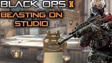 "STUDIO" LIVE Gameplay -Black Ops 2 Multiplayer Map DLC (Firing Range)- "UPRISING" Map Pack COD BO2