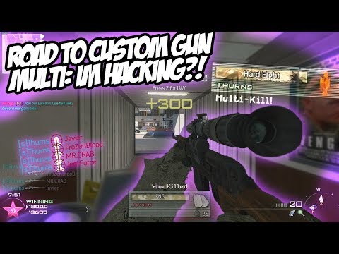 Road to Custom Gun Multi: IM HACKING?! #SoaRRC