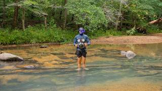 Snorkeling a Rocky Alabama Creek