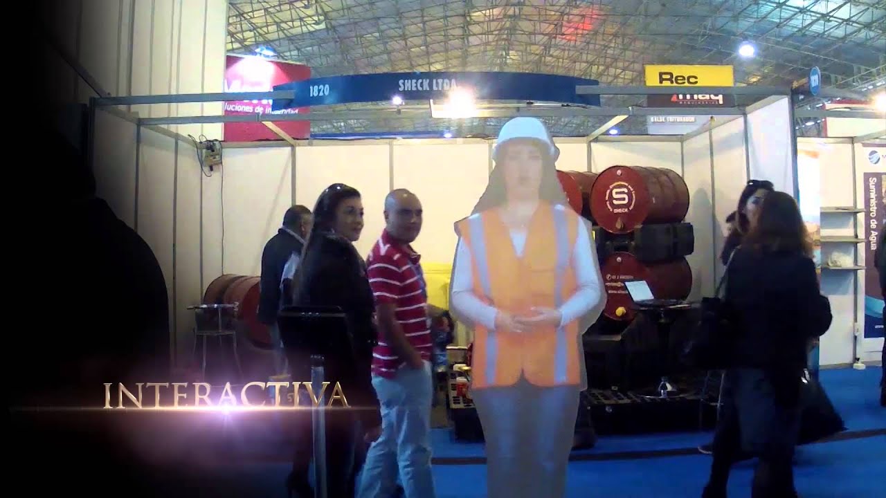 Promotora Virtual en EXPOMIN 2014