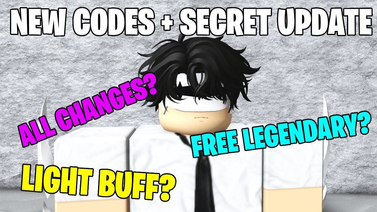 [Type Soul] NEW CODES + SECRET UPDATE?? - YouTube
