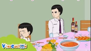 [Vinacartoon] Lịch Sự Khi Dự Tiệc