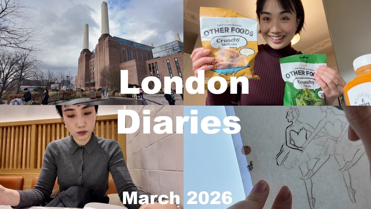 ロンドンに住むイラストレーター、春っぽいロンドンの1週間
