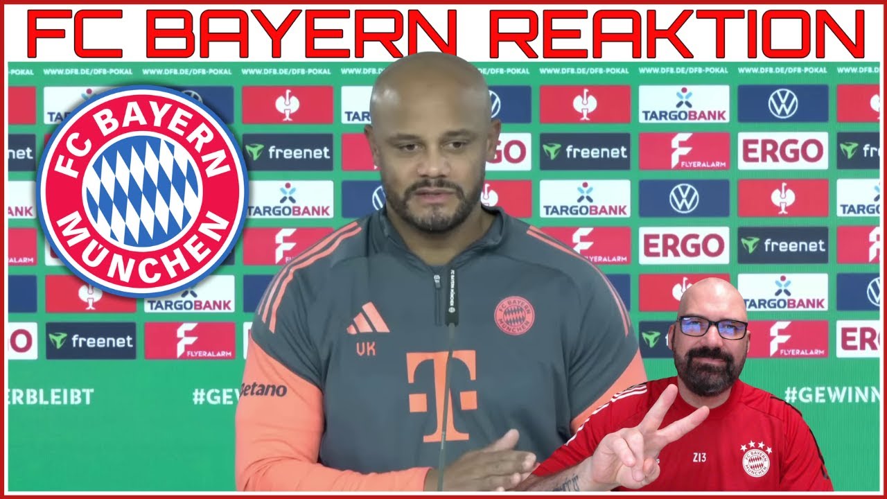 FC Bayern Reaktion 🎙️ auf die PK vor dem DFB Pokal Spiel bei Union Berlin