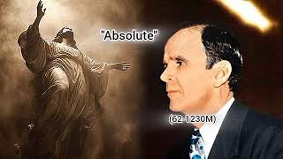"Absolute" (62-1230M) (Prophet. William Marrion Branham) #jesuschrist #branhammessages 
