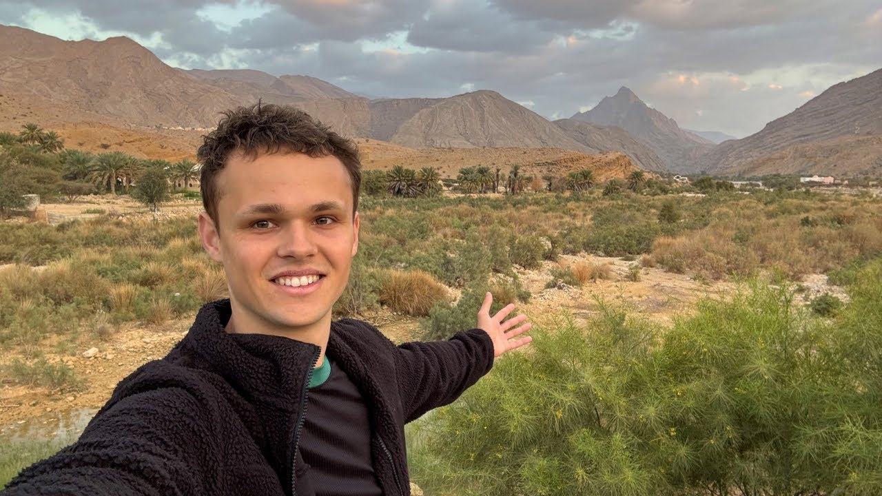 Toulám se Ománem 🇴🇲 Místní mě hostí od prvního dne!