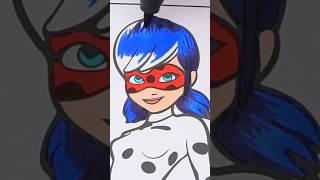 Coloring Miraculous Ladybug 🐞 #miraculous #coloring #art