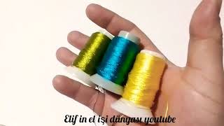 1005-Çok Multazam Kalip Gi̇bi̇ Tam Çeği̇zli̇k Tiğ Oyasi Yaptim