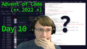 Advent of Code 2022 Day 10 Solve