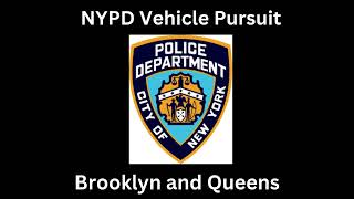 NYPD Vehicle Pursuit Dispatch Audio 6/11/24