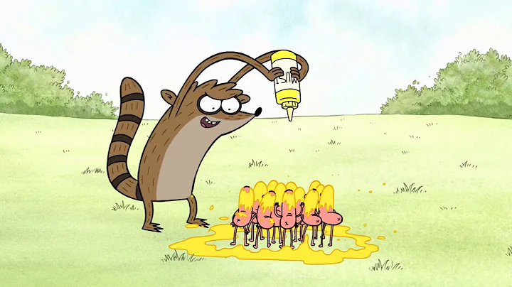 Regular Show - Rigby Vs Evil Hotdogs To Save The Park Gang