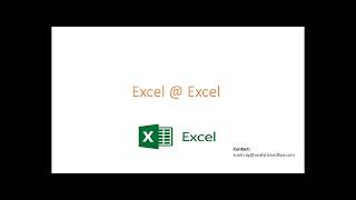 0 Intro # Introduction # Advance Excel # Full Course