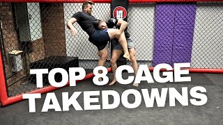 My TOP 8 Cage Takedown Sequences