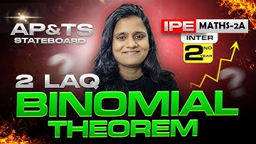 Intermediate 2nd Year Maths | 2 LAQs + Maths 2B Questions | IPE 2026