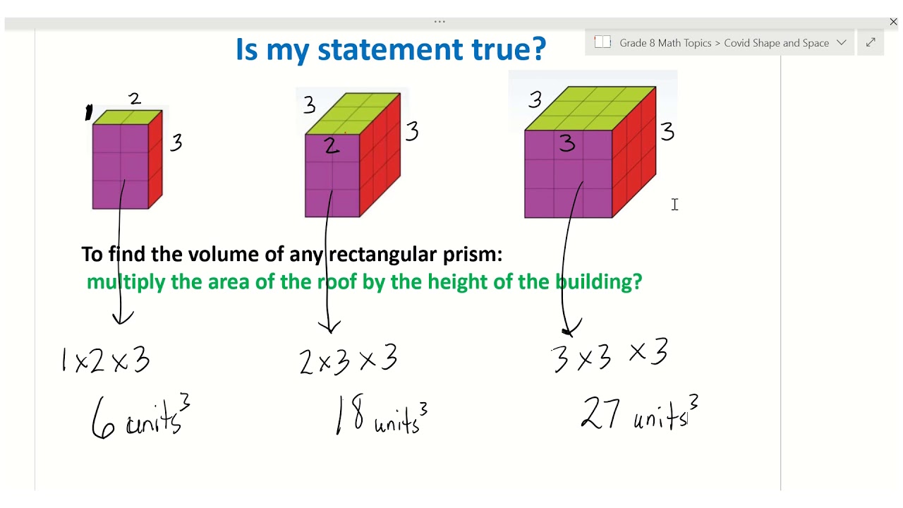 volume of a prism example volume of a prism example