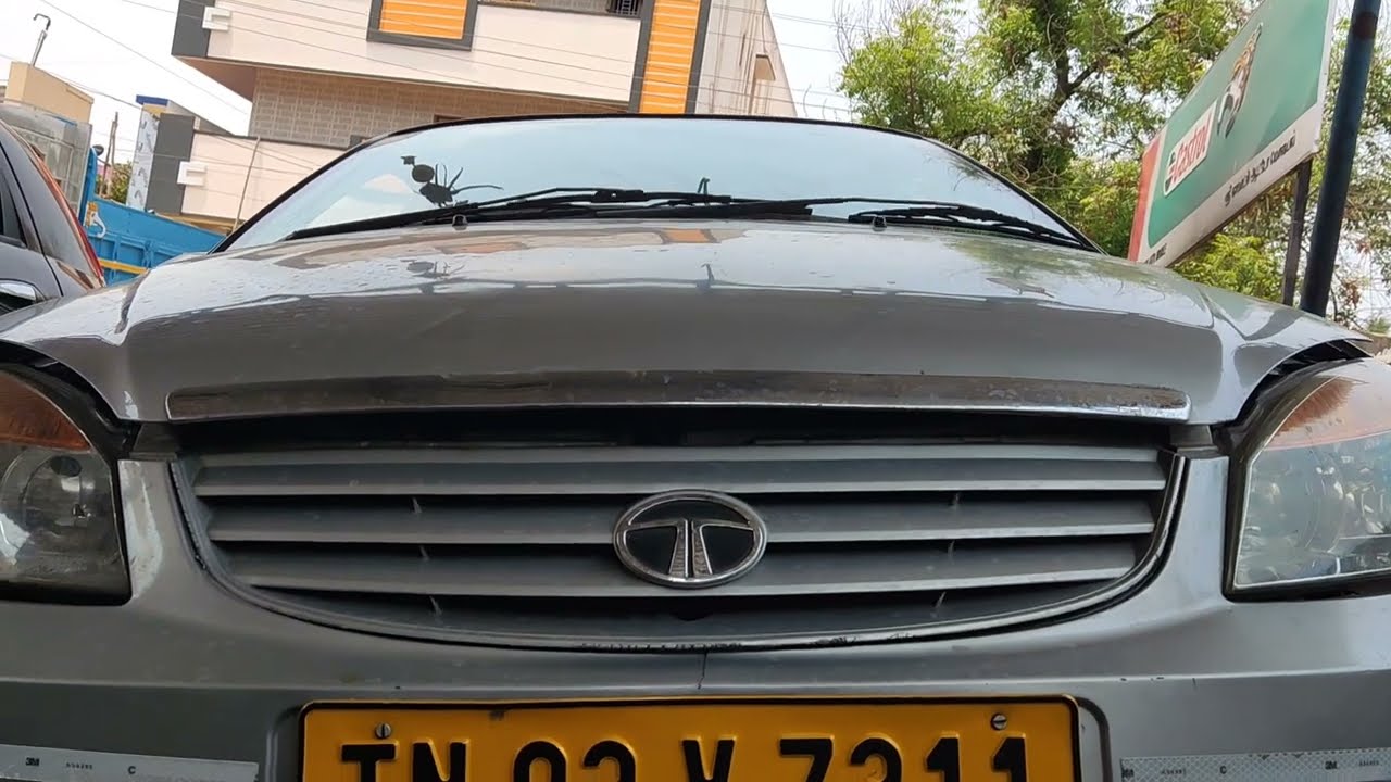 Tata Indica radiator fan  assembly change(@skilledmechanictamil)