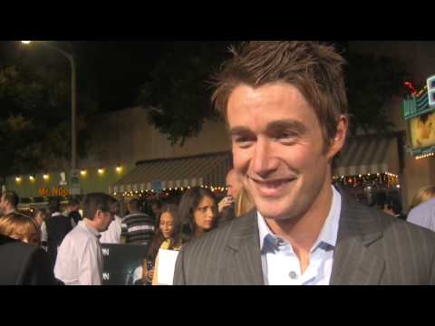 Rob Buckley star of one tree hill at the Final Destination Premier