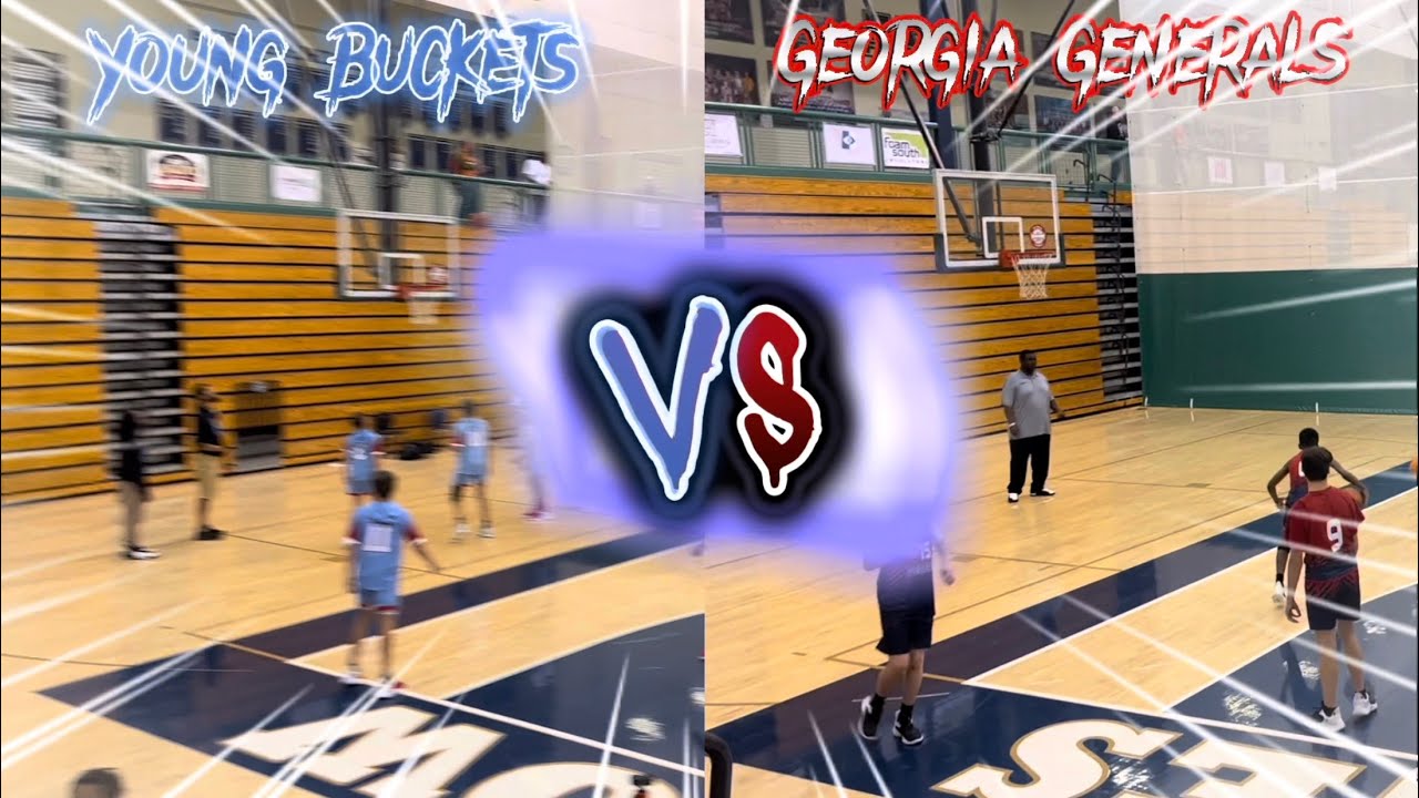 Young buckets Vs. Generals 2029 team YouTube