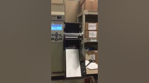 Zebra Label Printer With Cutter