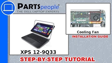 Dell XPS 12-9Q33 (P20S002) Cooling Fan How-To Video Tutorial