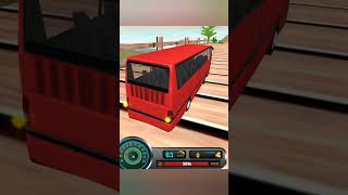 Bus Crossed Mountain Bridge | Uphill Offroad Bus Driving Sim | Android Mobile Gameplay screenshot 4