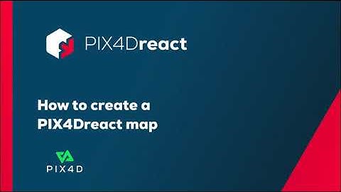 PIX4Dreact video tutorial 3 - Create a new map PIX4Dreact