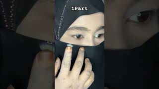 Contact lens, easy tutorial🤩🥰 #shaikhmuskan #trending #easyidea #lunsey