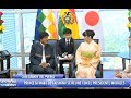 Princesa Mako de Akishino de Japón se reúne con el presidente Evo Morales Ayma