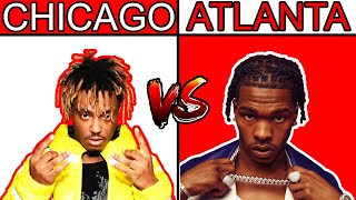 Atlanta Rappers Vs Chicago Rappers