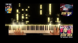 STAR TREK - THE ORIGINAL SERIES MAIN THEME SICK PIANO COVER!!!!!