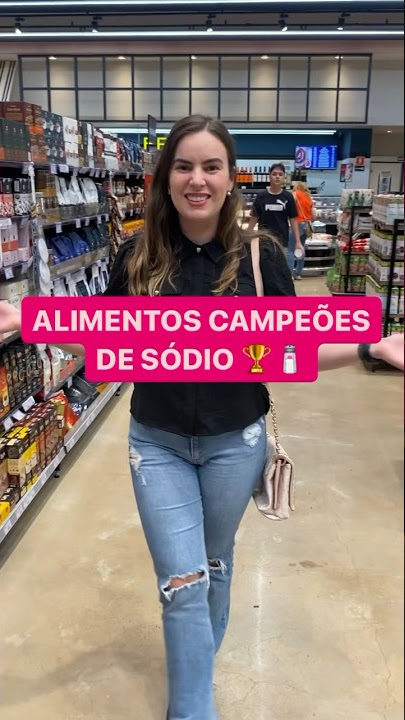 Alimentos campeões de sódio 🧂🏆 #dieta #emagrecimento #sódio #nutrinomercado #nutri #emagrecer